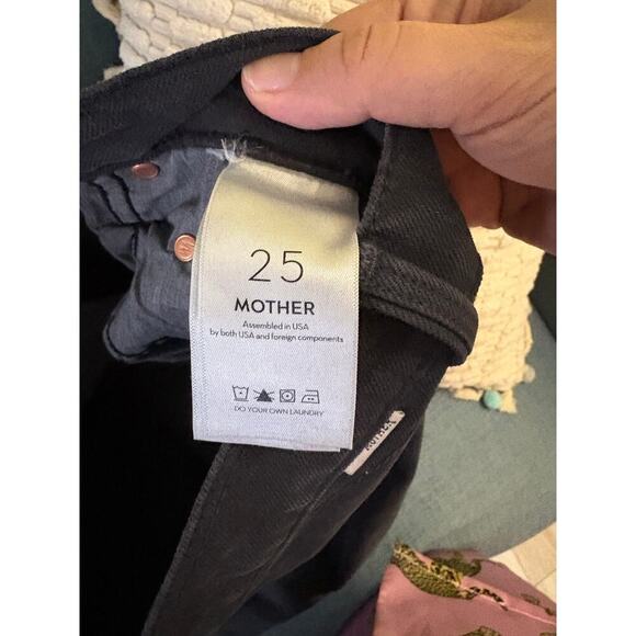 MOTHER The Curbside Ankle The Devil May Care Wash Size 25 - Picture 8 of 9